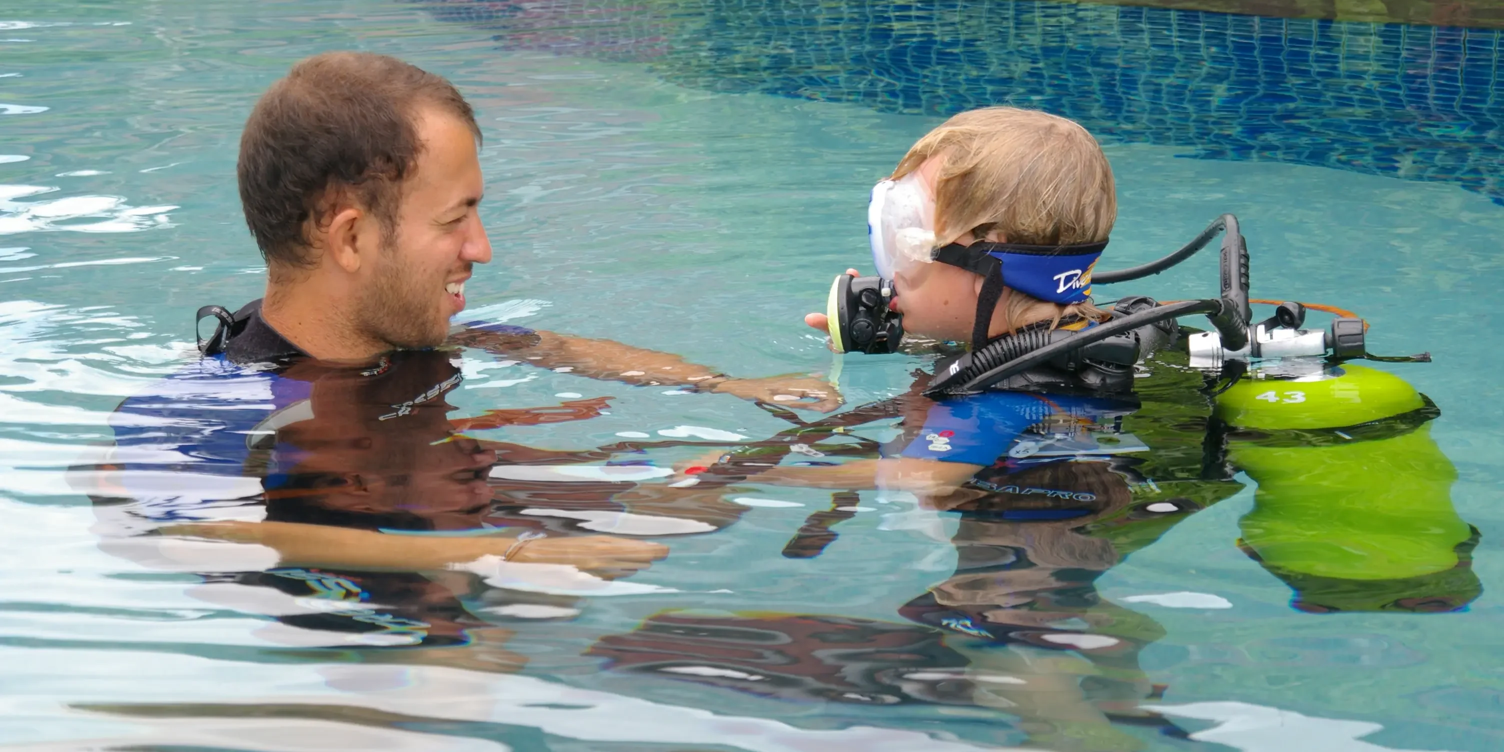 Kids Diving sri lanka